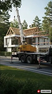 The Full House Construction Process in 49 Seconds 🏗️➡️🏡