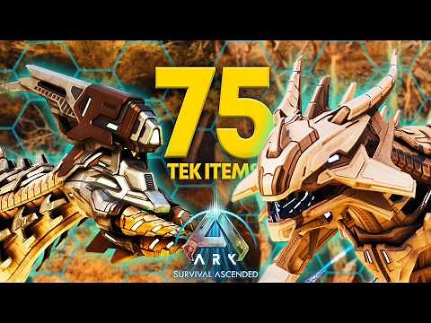 ALL 75 TEK Items & What They Do! | ARK: Survival Ascended