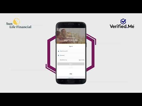 Verified.Me: Register with Sun Life Financial | Digital Identity App Tutorial