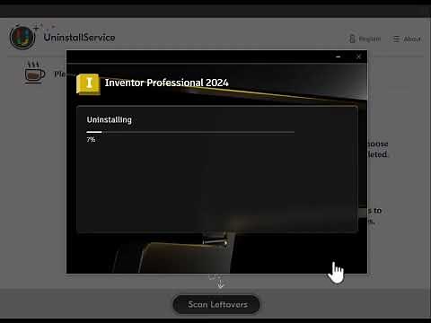 How to Uninstall Autodesk Inventor 2024 Completely with UninstallService