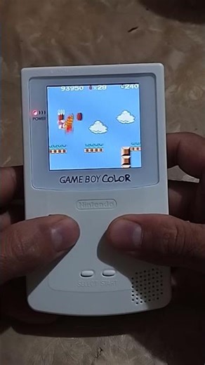 The Flying Fishes of Super Mario Bros: World (2-3) on GAMEBOY CoLoR #nintendo