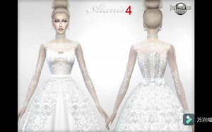 【狮面帮你找模组 模拟人生篇】11-婚纱特辑