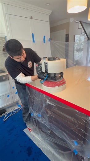 These quartz countertops were 14 years old and full of scratches. Most people would replace them. We didn’t. We restored the surface with precision refinishing and delivered a smooth satin finish that looks like new — without the demolition or cost of new counters. ✅ Scratch removal ✅ Satin sheen ✅ No mess, no replacement 📞 Ask us about quartz refinishing today. #QuartzRefinishing #CountertopRestoration #SatinFinish #SureshineSavesIt | SureShine Care and Restoration Services, Inc.