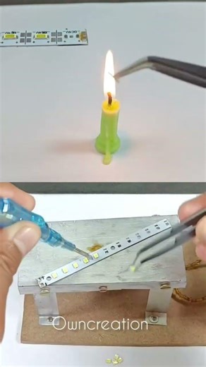 Led light removal idea's 🕯️#electronics #technology #electrical #consumerelectronics