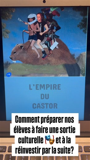 Prof_au_secondaire on Instagram: "👩🏽‍🏫 Dans cette séquence, je combine les recherches de John Hattie sur la rétroaction et la compréhension et celles de Bissonnette sur l’enseignement explicite pour préparer mes élèves à aller voir une pièce de théâtre: l’Empire du castor à @la_bordee Objectif : développer leur regard critique, leur capacité à observer, analyser et argumenter sur ce qu’ils voient et travailler la compétence transversale : s’engager dans sa réussite. 📚 Comment : à travers des