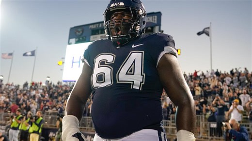 UConn Football guard Christian Haynes is drafted 81st overall by the Seattle Seahawks