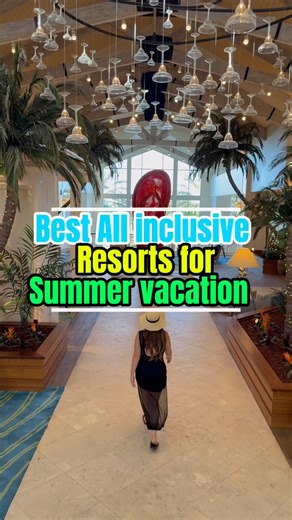 ☀️ Planning the ultimate summer vacation with kids? These 3 all-inclusive resorts are perfect for family fun, unforgettable memories, and zero stress. 👇 🌴 Beaches Turks & Caicos – Turks & Caicos ✨ Pirate-themed waterpark, Sesame Street® characters, kids’ camp, Xbox lounge, and 21 restaurants = nonstop fun for every age! 💦 Nickelodeon Resort Riviera Maya – Mexico 🍍 Splash into Aqua Nick waterpark, get slimed, meet SpongeBob & Paw Patrol, and enjoy oceanfront swim-up suites with gourmet dining