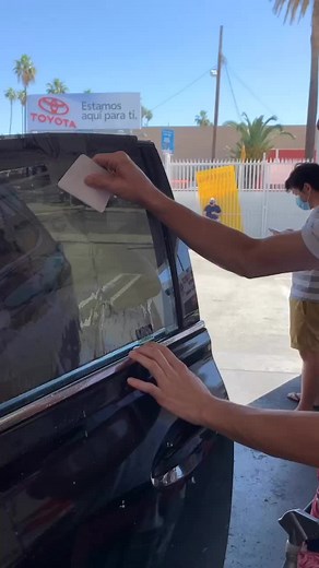 Rapid window tinting | Xpel LA on TikTok