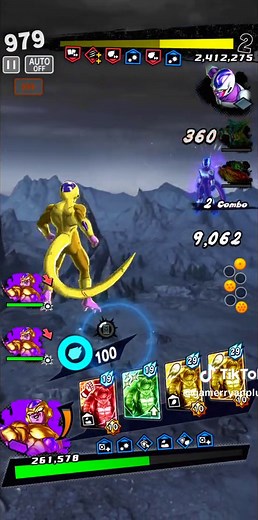 Early Ultra Golden Frieza Gameplay | Dragon Ball Legends