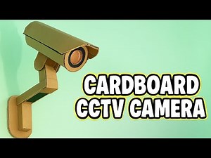 How to make CCTV camera at home .Hi bro, DIY CCTV cardboard project || Make Your OWN CCTV Camera