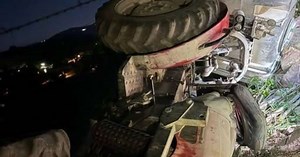 Homem morre após acidente com trator em área rural de Garibaldi