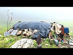 Best Life in A Himalayan Shepherd’s During The Rainy Day | Most Relaxing |Mountain Documentary Video