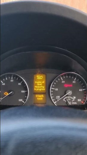 Mercedes Sprinter *HIDDEN* Oil level guage!