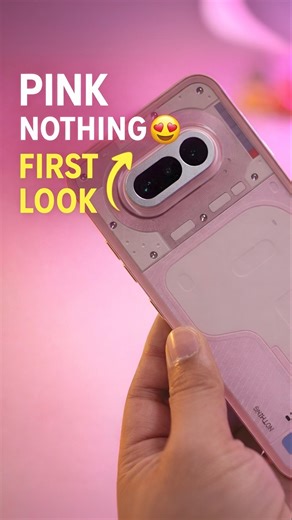 Nothing Phone 4a Pink – First Retail Unit Silent Unboxing 🌸📦 #nothingphone4a #unboxing #ytshorts