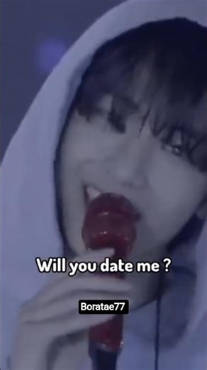 Taehyung asking j-Army, Will you date me? #bts #taehyung #v #shorts #shortsfeed