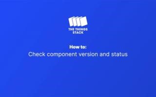 How to check component status in #TheThingsStack Console. Start building your #LoRaWAN #IoT project with The Things Stack. Discover our user-friendly platform for monitoring of components: https://ow.ly/UjBb50QETEz | The Things Network