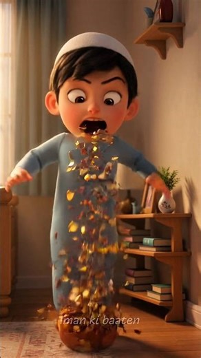 3 Saal Ki Gullak... Ek Raat Mein Tod Di 🥺Day 21 of Ramazn lessons#ramzanmubarak#shorts