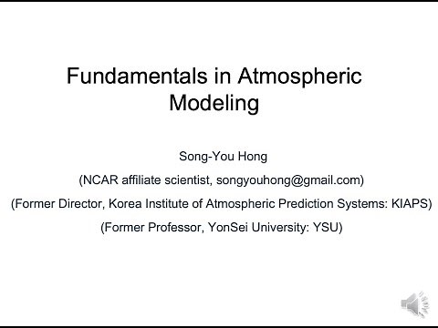 Fundamentals in Atmospheric Modeling