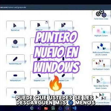 Cómo Cambiar el Cursor en Windows 7, 8, 10 y 11 🖱️ Fácil y Rápido Sin Programas Paso a Paso ✅