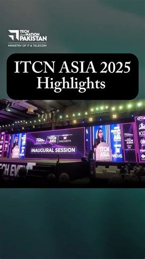 36 reactions | Federal Minister for IT & Telecom, Shaza Fatima Khawaja, inaugurated the Launch of ITCN Asia 2025. Pakistan’s premier platform for ICT innovation, entrepreneurship, and global collaboration. ✨ The event highlights Pakistan’s growing role as a regional digital hub, bringing together industry leaders, innovators, and policymakers to shape the future of technology.  #TechDestinationPakistan #DigitalNationPakistan | Ministry Of IT & Telecom | Facebook