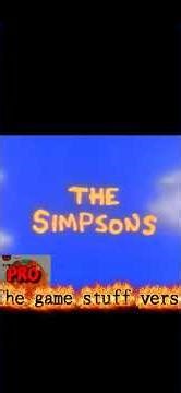 ￼ The Simpsons intro game stuff version