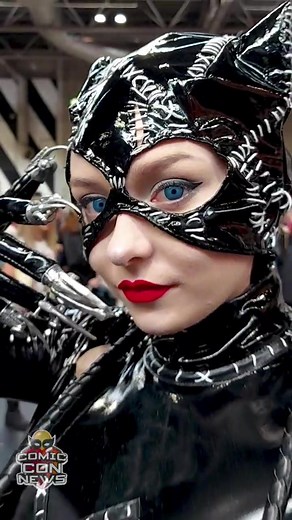 Cat Woman Cosplay from Batman Returns | MCM Birmingham Comic Con