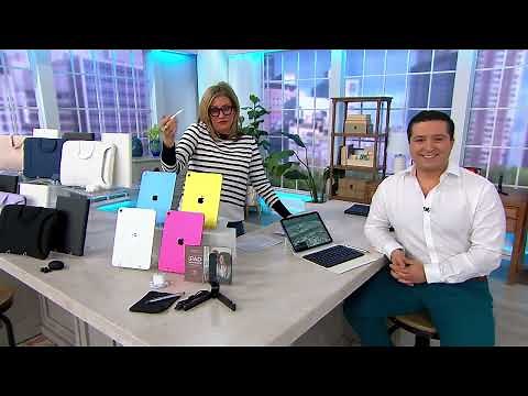 All-NEW Apple iPad 10.9"Gen10 64/256GB Option with Voucher and Accessories on QVC