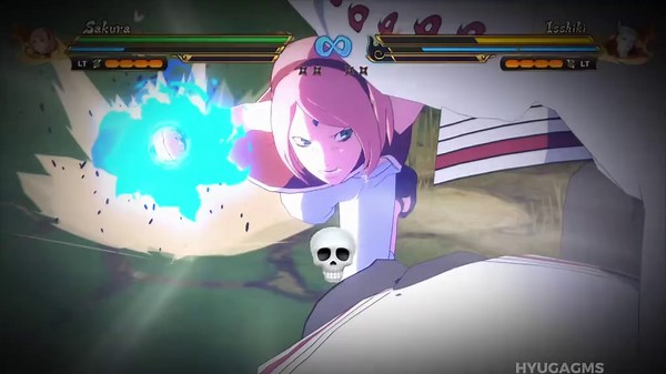 Sakura Uchiha and Isshiki in Naruto Storm Connections