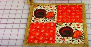 How To Make Autumn Pot Holders