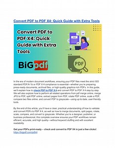 Convert PDF to PDF X4_ Quick Guide with Extra Tools - SlideServe
