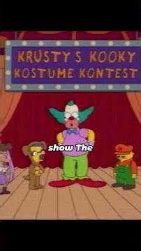 Krusty's backstage performance #anime #animerecap #TheSimpsons