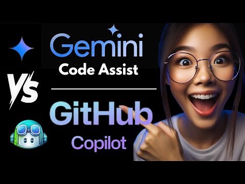 Google's Gemini Code Assist vs GitHub Copilot - Visual Studio Code Testing