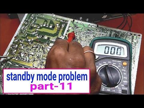 Standby Mode Problem in crt TV fault Repair Part- 11 || Crt TV Not Power On Problem Solve
