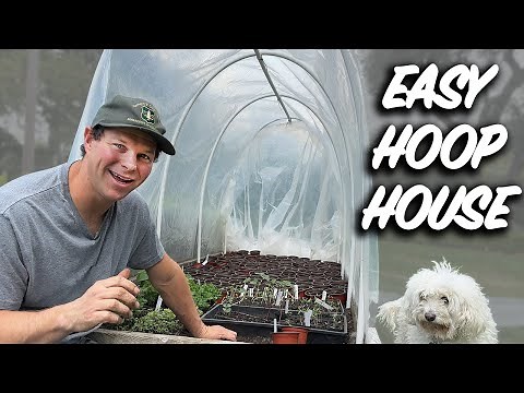 How I Built My Garden Hoop House