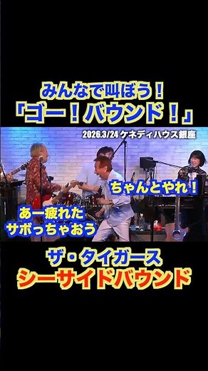 シーサイドバウンド/ザ・タイガース #グループサウンズ #ワイルドワンズ #ライブ #タイガース #沢田研二
