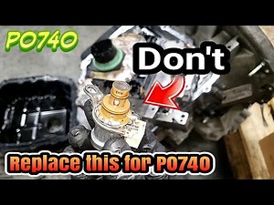 “P0740 62TE Transmission – Don’t Replace the TCC Solenoid!”