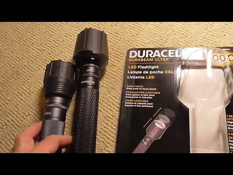 DURACELL DURABEAM Ultra LED flashlight Costco Item 1600081 REVIEW