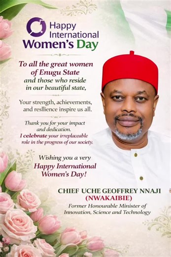 To the extraordinary women of Enugu State and beyond: Your unyielding strength, bold achievements, and resilient spirit light the path for us all. Thank you for your profound impact and unwavering dedication in shaping a brighter society. On this International Women's Day, we celebrate your irreplaceable power! #internationalwomenday