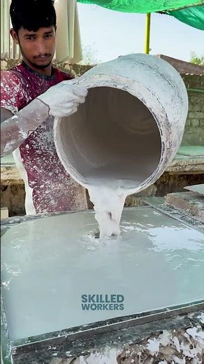 How Big Ceramic Tiles Are Made!
