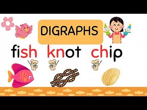 DIGRAPHS | Let's Learn About Digraphs | ch sh th wh ph wr kn | PHONICS LESSONS FOR KIDS