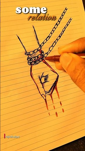 some relation 🥺💔 #art #penart #sad #relationship #viralvideo #overthinking