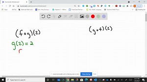 SOLVED:Use the graphs of f and g to evaluate the functions. (a) (f ∘g)(2) (b) (g ∘f)(2)