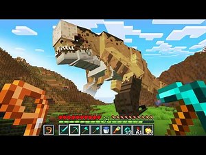 I Trapped EVERY JURASSIC DINOSAUR in 100 DAYS in Minecraft Hardcore 🦖