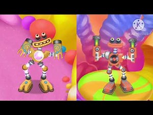 Common Wubbox and Rare Wubbox Duet (Candy Island)