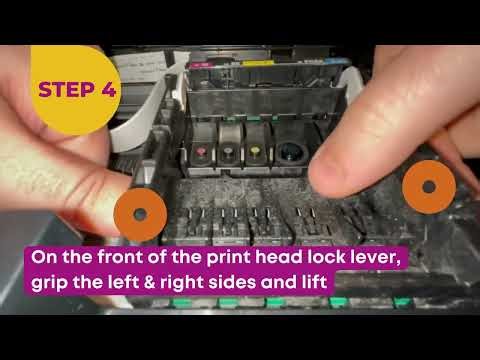 How to Remove & Replace Canon TS702 Print Head