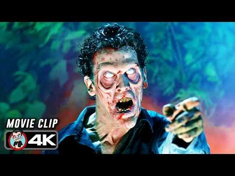 Ash Possessed By A Demon | EVIL DEAD II (1987) Movie CLIP 4K