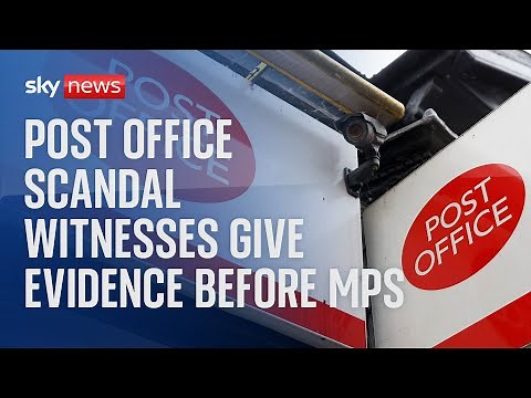 Watch live: Post Office scandal witnesses give evidence in front of Business and Trade Committee