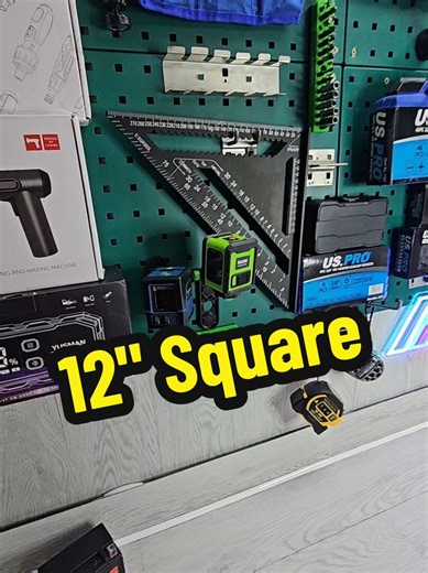 Discover the 12 Inch Square Tool for DIY Projects