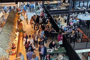 Impressive new food hall prepares for weekend crowds - take a video tour with us