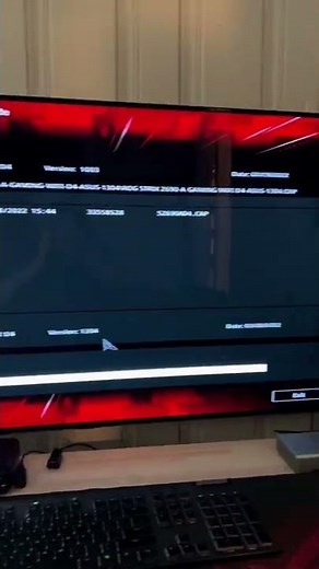 Updating my BIOS on Asus ROG Strix Z690-A Wi-Fi D4 Motherboard